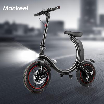 China Mankeel Mk114 350W 7.8A Aluminum Foldable Waterproof Electric Bicycle From Eu Warehouse For Fast Shipping for sale