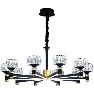 China Nordic Luxury Dining Room Lamps Crystal Chandelier Atmospheric Living Room Bedroom Simple Modern Luxury New Lamp for sale