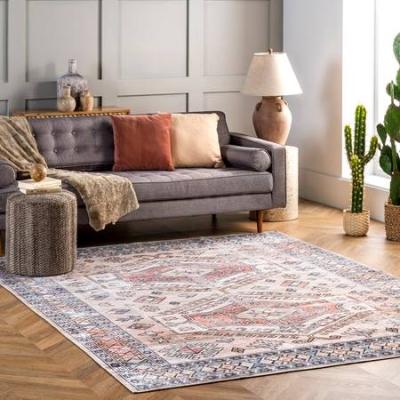 China Modern Home Art Nordic Area Rug Large Soft Custom Washable Printed Area Rugs And Blankets Washable for sale