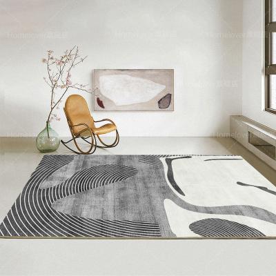 China Factory direct sale washable modern printed rug for hallway rug washable printed rug for sale