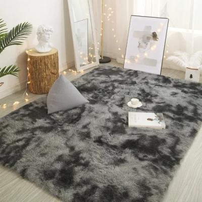 China Fluffy Carpet Shaggy Rug Customized Shaggy Carpet Simple Style Washable Non-slip Soft Carpet for sale