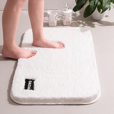 China Amazon Washable Hot Sale Microfiber Bathroom Soft Non-slip Custom Made Water Absorption Mat Door Mat for sale