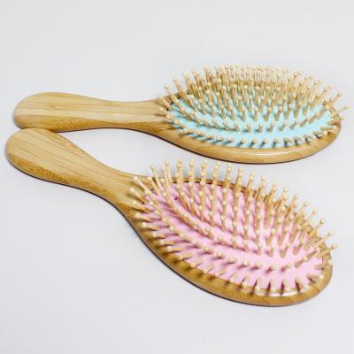 China All Hot Selling Not Hurt Bamboo Wooden Hair Airbag Comb Hairstyle Hair Combs For Women for sale