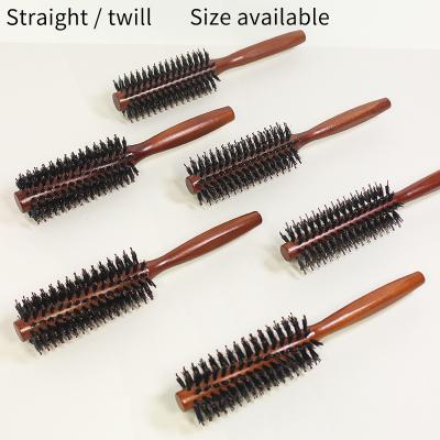 China Wholesale All Hair Nylon Teeth Curl Comb Household Cylinder Roller Comb for sale