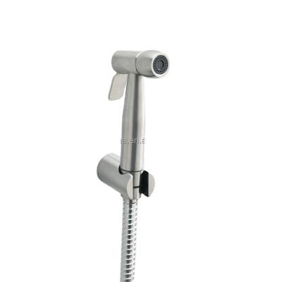 China Needle Free Sus 304 Handed Shattaf Bidet Spray Gun For Toilet Shattaf Hand Spray For Toilet for sale