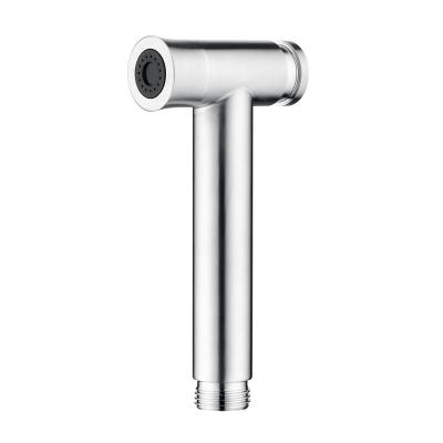 China Needleless Bathroom Washing Chrome Stainless Steel Brass Sus 304 Handheld Toilet Bidet Sprayer for sale