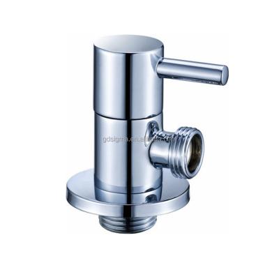 China Diverless Best Selling Brass Plump Angle Valve System For Bathroom for sale