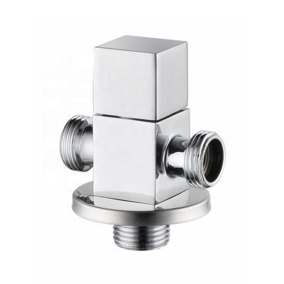 China Without Diverter Bathroom Faucet Accessories Hose Control Angle Valve for sale