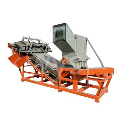 China Plastic Crusher PVC Plastic Crusher Machine With Iron Remover for sale