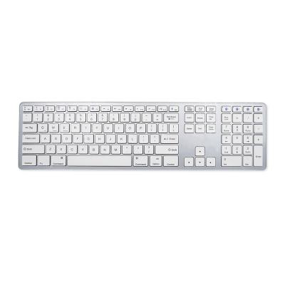 China Features 109 Keys Super Slim High Quality Wireless Aluminum Multi Scissor Keys Wireless Keyboard for sale