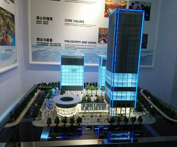 China 3d building model with perfect led light , scale building model for sale