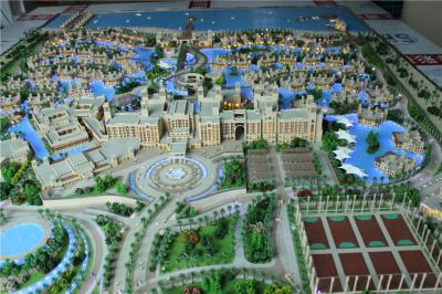 China Architecture Model Maker_Villa Master Planning Model with perfect lighting for sale