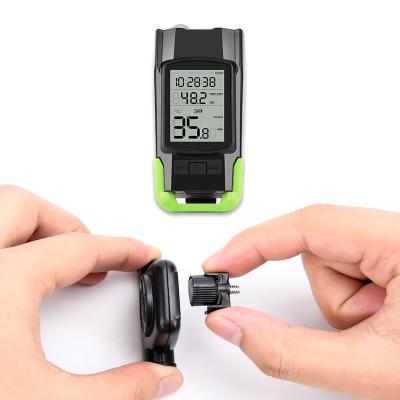 China Multimodal Tachometer USB Rechargeable Bicycle Led Lights Bike Headlight Lamp LED Front Bicycle Light With Warning Light for sale