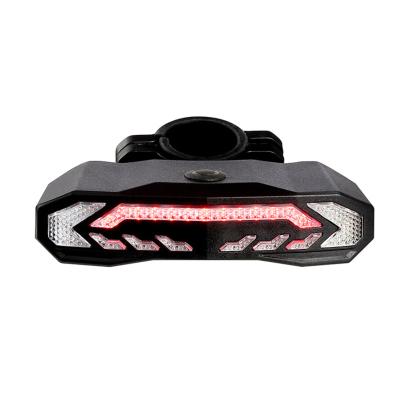 China Warning Light + Brake Light + Bike Bell +Theft Turn Signal +Electric Bicycle Laser Beam Rear Direction Led Lamp Tail Light With Tail Light Turn Indicator bicycle bicycle for sale