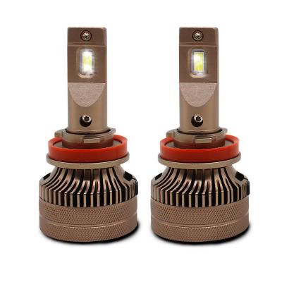 China High low beam H8 H1 H4 H7 880 880 881 9005 9006 12V-32V 6000K LED bulbs 881 9005 9006 12V-32V 6000K LED car headlight aluminum car aviation lights for sale