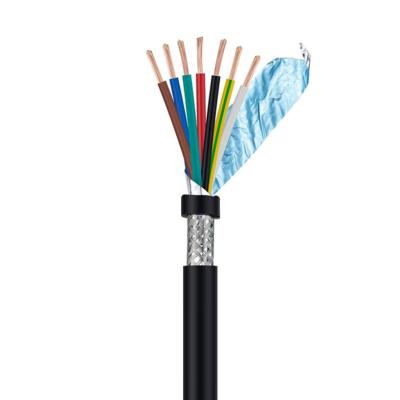 China A.W.G. PE Insulation FRPE Jacket Braid Shield Halogen Free Digital Video Drop Cable of DVD player UL20855 30-24 for sale