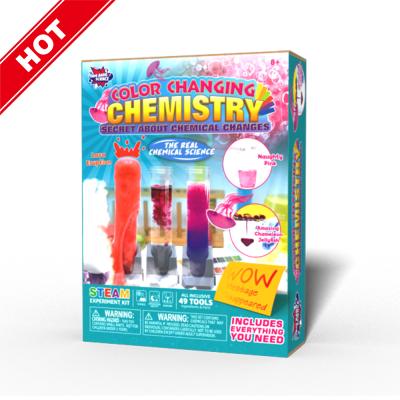 China Amazing Intelligence Kids Developing STEM Toys Custom Experiment DIY Science Educational Kit For Kids 8+ for sale