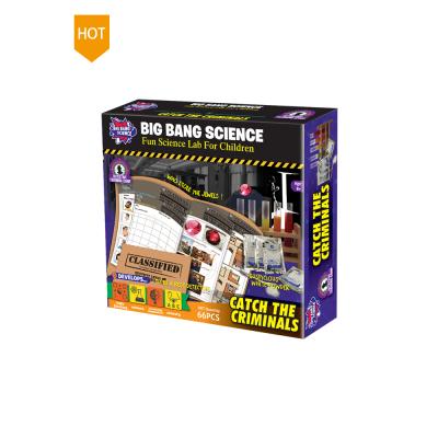 China Educational Science Kit Catch The Criminals Best Science Spy Toys Chemistry Science Kits For Kids for sale