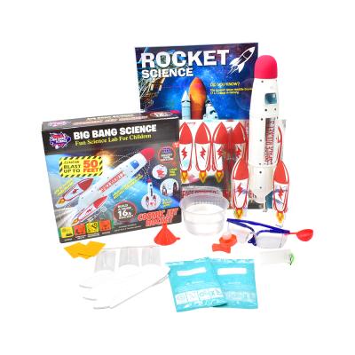 China Educational Toys Water Launch DIY Rocket Kit For Kids Outdoor Education for sale