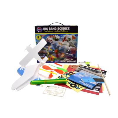 China DIY Eco-Friendly Material Toys Flat Model Kit Science of Flight Plane for sale