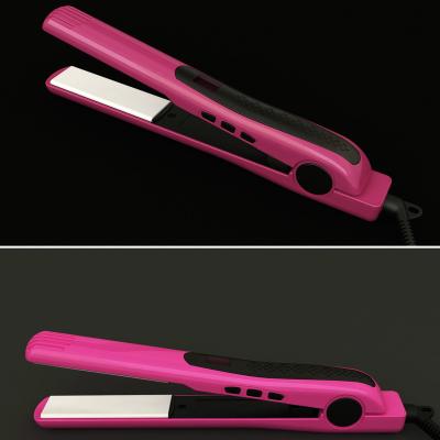 China Hotel Private Label Titanium Flat Irons Ceramic Vendor 1inch for sale