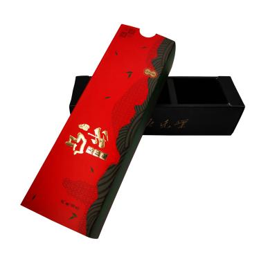 China New Product Handmade Exquisite Foldable Magnetic Flip Top Gift Boxes With Sliver for sale