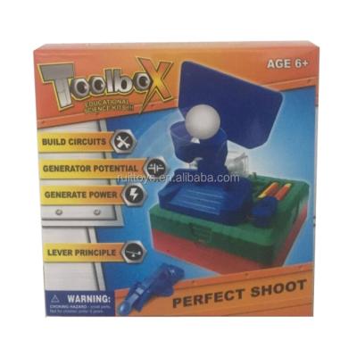 China DIY Innovative Science Blowing Toy Tool Box Battery Operate Balancing Ball for sale