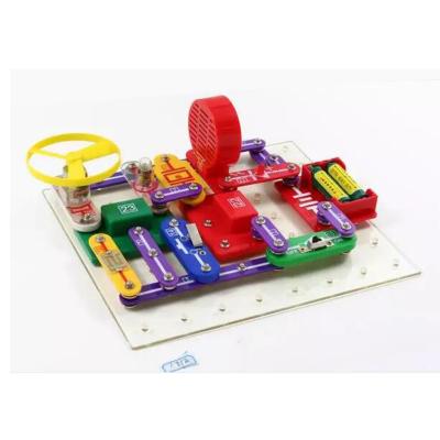 China Eco - Friendly Material Intelligence Science Toys Plastic Electronic DIY Toy Block Kits For Students for sale