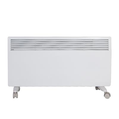 China Slim And Compact Design X Shaped Aluminum Wall Mounted Electric Convector Hotel Fashion IP24 Heater for sale