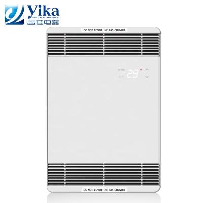 China Commercial Glass Panel 2000W Electric Convector Heater With CE Certificate for sale