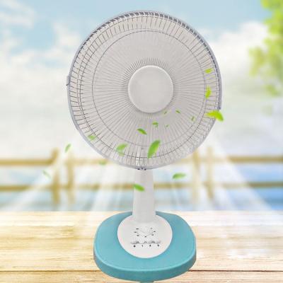 China YIJIA Low Noise 38W Oscillation 240V 3 Blades 12 Inch Tabletop Fan for sale