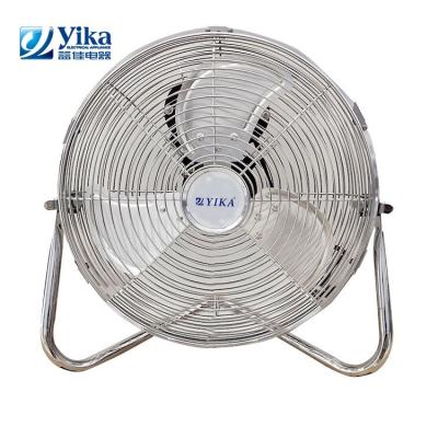 China 12 Inch Tight Thread Low Noise Oscillating Metal High Speed ​​Electric Fan for sale