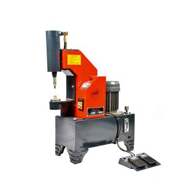 China machinery repairs workshop cheap price riveting machine hydraulic electric riveter/brake lining riveting machine for South African market for sale