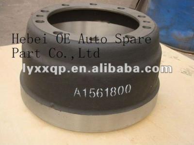 China HT250 Gray Iron Brake Drum 1075308 VOLVO Truck Parts for sale