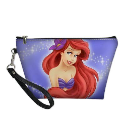 China High Quality 2021 Fashion Mermaid Custom 3D Printing Cosmetic Bags Women Make Up Bag Pouch Wash Bags Organizer Travel Case for sale