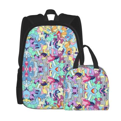 China Other Cartoon Mochila Escolar 2022 Children Character School Bags Set Of School Backpack With Shoulder Bag for sale