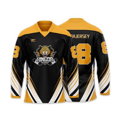 China 2022 Hot Selling High Quality Cheap Custom Made Ice Hockey Uniform Sets Professional Ice Hockey Jersey For Team for sale