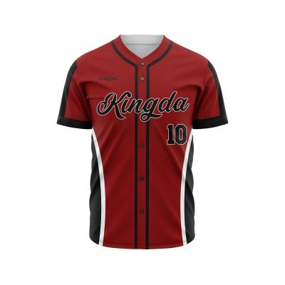 China Breathable High Quality Factory Supplier Custom Team Name Logo Number Baseball Jackets Uniform Tank Tops for sale