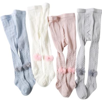 China Baby Pantyhose Antibacterial Spring and New Summer Bowknot Children's Breathable Leg Warmers for sale