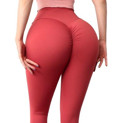 China 20% Breathable Women 80% Spandex Nylon Stretch Gaiters Workout Fitness Gym Wear Naked Feeling Pants for sale