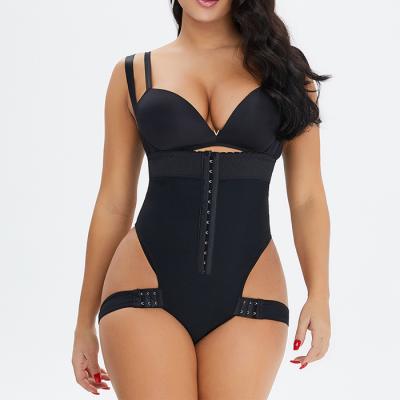 China Wholesale Breathable Puerperal Seamless Corset Body Shaper Slimming Push Up Butt Thong Waist Trainer Thong Shapewear High Waist Fajas Thong for sale