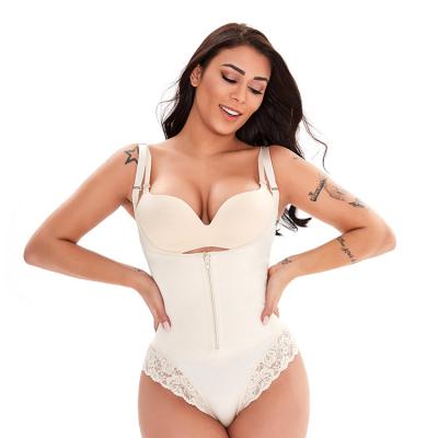 China Breathable Wholesale Waist High Waist Abdomen Hip Lift Jumpsuit Slimming Adjustable Para Mujer Faja Vest Colombian Faja Tummy Control for sale