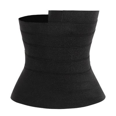 China Breathable In Running Waist Trainer Wrap Belt Breathable Body Shaper Women Slimming One-Piece Wrap Belly Wrap Corsets Belt for sale