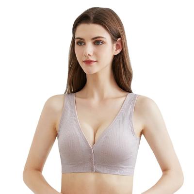 China Breathable Pregnant Feeding Bras Baby Tank Top Care Super Soft Lactation High Quality Leakproof Breathable Underwear Care Sleep Bra for sale