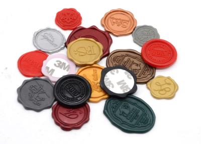 China Custom plastic wax seal sticker for sale