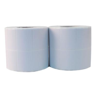 China Waterproof / Oil Proof Sticker / Logistics 40x30 Thumb Anti-scratch Price Best Shipping Label Rolls for sale