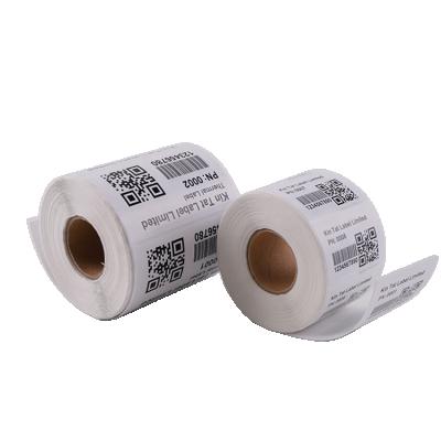 China Cheap Waterproof/Oil/Anti-scratch Price 4x6 Proof Shipping Label Sticker For Rolling Shipping Label Rolls for sale