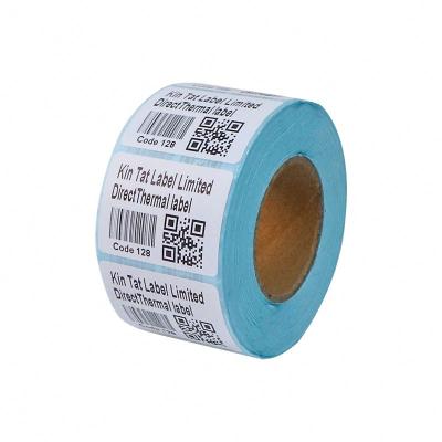 China Waterproof/Oil Proof/Anti-scratch Labels 40*30mm Shipping Direct Thermal Stickers Direct Thermal Barcode Label For Printer for sale