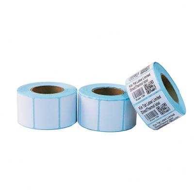 China Waterproof/Oil/White Anti-scratch 40*30 Inch Self Adhesive Direct Thermal Shipping Label Sticker Roll for sale