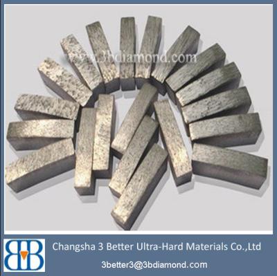 China China supplier Wholesales ceramic cutting segment for diamond saw blade cutter for sale